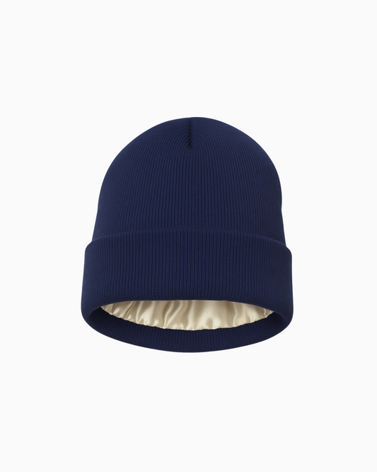 Satinn Bun - Intérieur Satin - Navy